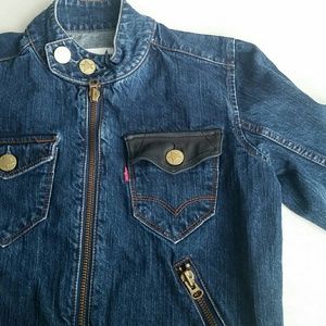 Levi's Denim Bomber Jacket sz S